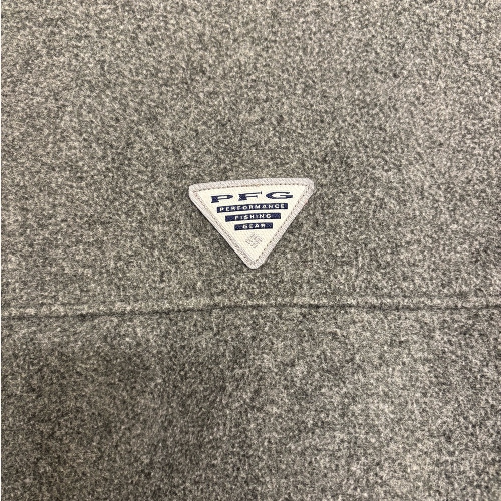 Columbia Women's Gray and Light Blue Zip Up Jacket - Picture 5 of 5